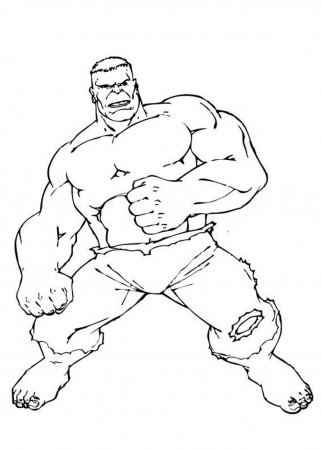 Superhero Coloring Pages For Preschoolers - Coloring Pages