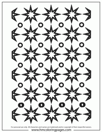 Free Printable Batik Patterns Coloring Pages | H & M Coloring Pages