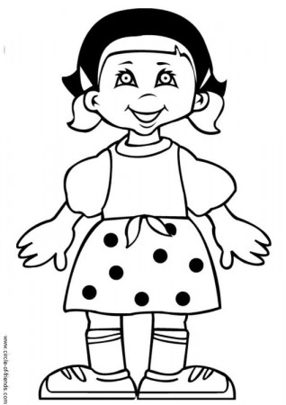 Coloring Page Heidi - free printable coloring pages