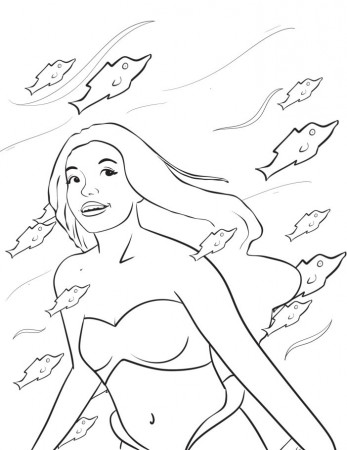 Little Mermaid Coloring Pages