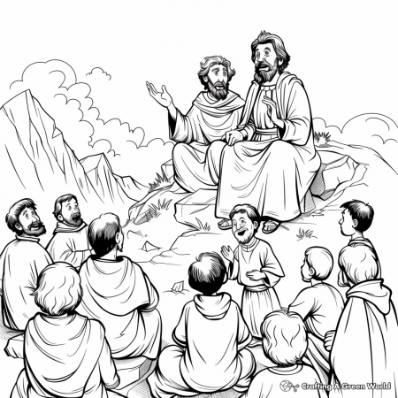 Great Commission Coloring Pages - Free ...