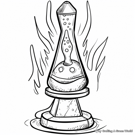 Lamp Coloring Pages - Free & Printable!