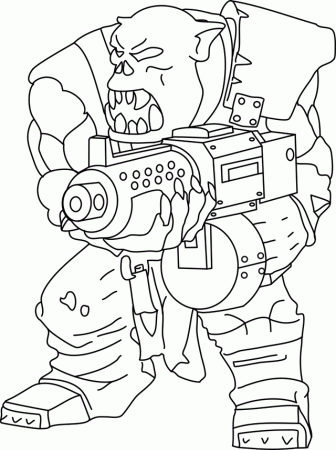 ork coloring pages