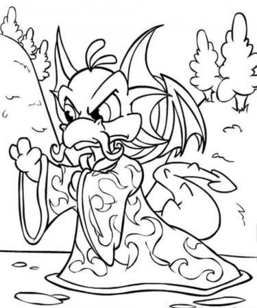 Printable Neopets Coloring Pages | Coloring Me
