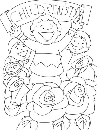 Childrens Day Coloring Pages | Download Free Childrens Day ...