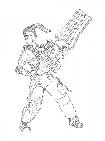 Apex Legends Coloring Pages | 100 Pictures Free Printable