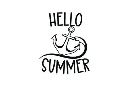 Hello Summer - Anchor SVG Cut file by Creative Fabrica Crafts · Creative  Fabrica