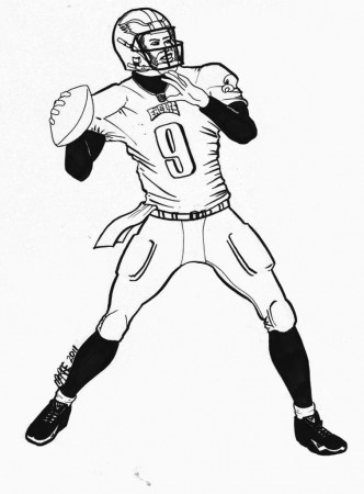 philadelphia eagles players coloring pages - Clip Art Library
