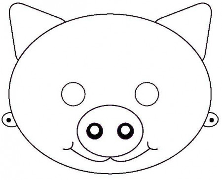 Online coloring pages Coloring page Mask pig Masks, Coloring Download and  print free.