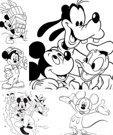 30+ Best Free Mickey Mouse Coloring Pages - Magical Adventure Guide