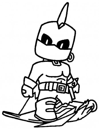 Apocalypse Stumble Guys coloring page – Having fun with children