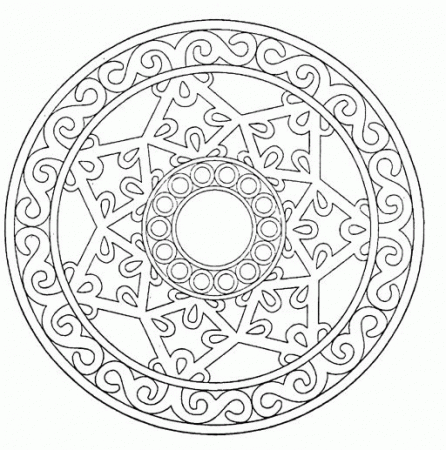 Nice Coloring Pages Mandalas Cool Color Ideas For You #1532 ...