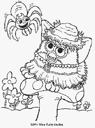 16 Best Furby Coloring Pages for Kids - Updated 2018