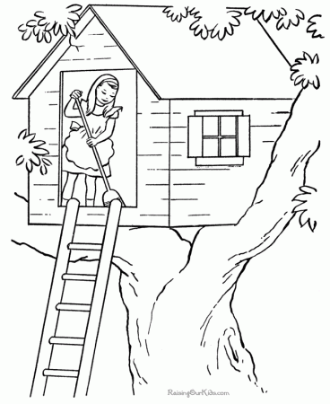 House Coloring Pages, Sheets and Pictures!