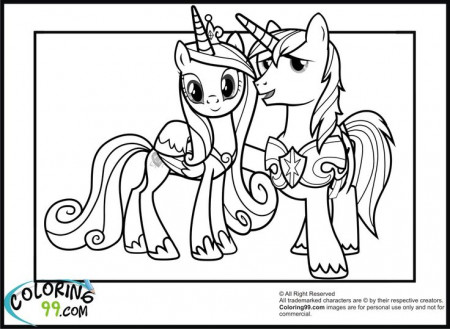 Shining Armor Coloring Pages | My little pony coloring, Horse coloring pages,  My little pony drawing