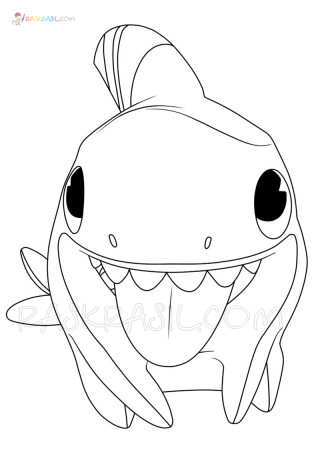 Sharkdog Coloring Pages | New Picrures Free Printable