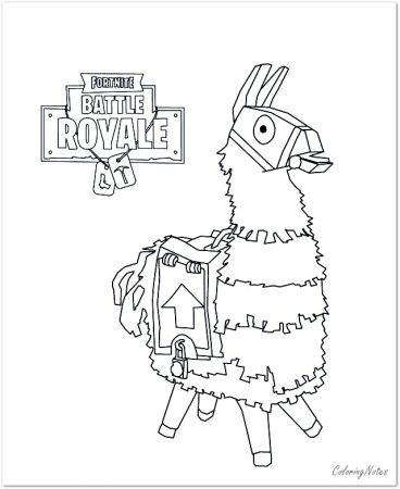 18 Free Printable Fortnite Coloring Pages | Season 10, Drift, Llama, Skull  Trooper