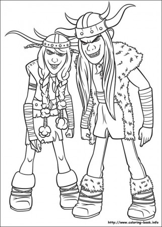 Get This How to Train Your Dragon Coloring Pages Printable The Crazy Twin !