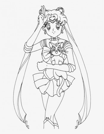 Sailor Moon Drawing At Getdrawings - Mega Man X Coloring Page Transparent  PNG - 762x1048 - Free Download on NicePNG