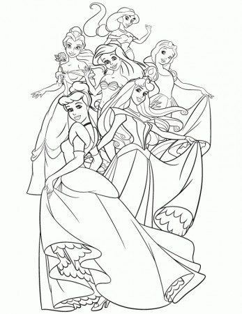 Get This Online Disney Princess Coloring Pages 569682 !
