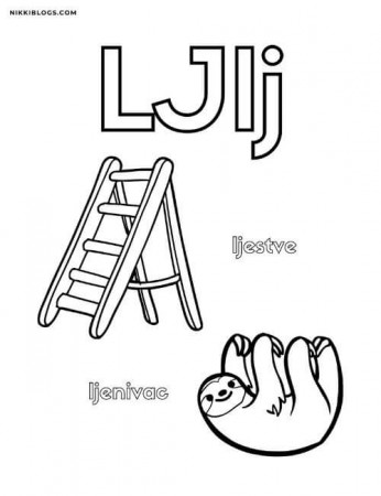 52 FREE Printable Alphabet Coloring Pages for Toddlers