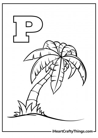 Printable Letter P Coloring Pages (Updated 2023)