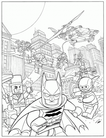 Lego Batman Coloring Pages Related Keywords & Suggestions - Lego ...