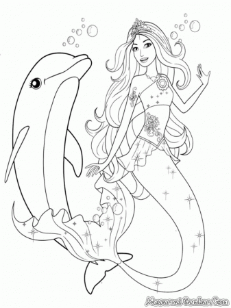 Mermaid Coloring Pages - Bestofcoloring.com