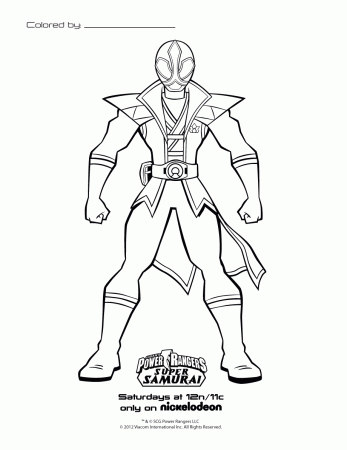 power ranger samurai coloring pages - High Quality Coloring Pages