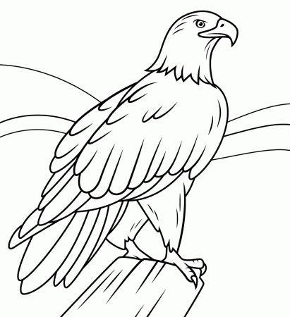 Eagle Coloring Pages - Coloring Pages For Kids And Adults