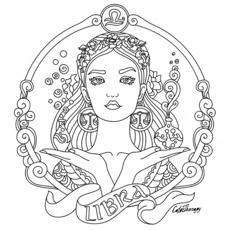 Pin on ✐ Zodiac Signs Colouring Coloring Pages