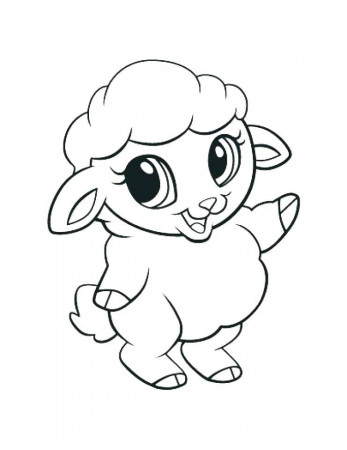 Cute Animal Coloring Pages - Best Coloring Pages For Kids | Elephant coloring  page, Cartoon coloring pages, Animal coloring books