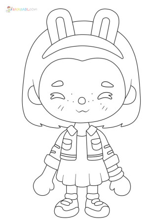 Toca Boca Coloring Pages | New Pictures Free Printable