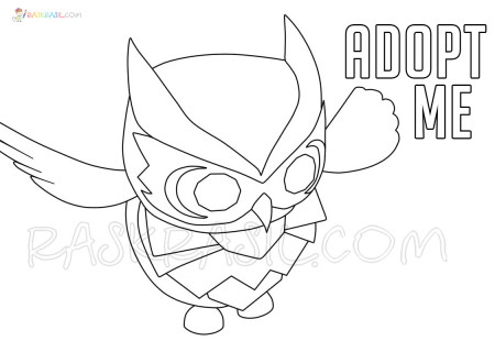 Adopt Me Coloring Pages | 50 New Roblox images Free Printable