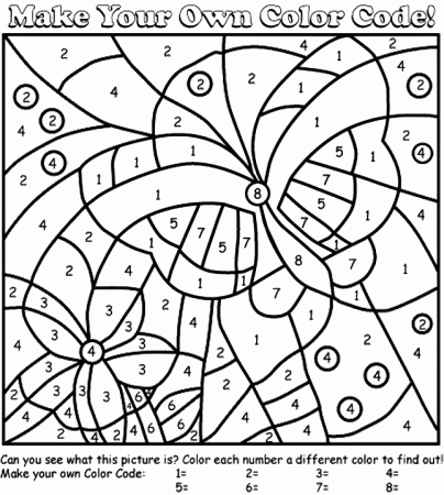 Numbers To Color. color by number christmas pages az coloring ...