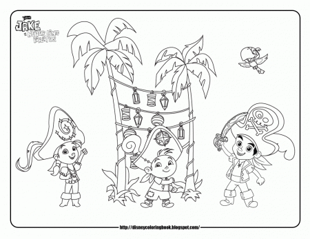 Jake And The Neverland Pirates Coloring Pages (19 Pictures ...