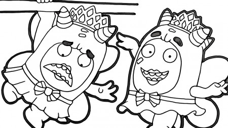 How to draw Oddbods | Oddbods coloringpages | Oddbods coloring | Oddbods  Drawing - YouTube