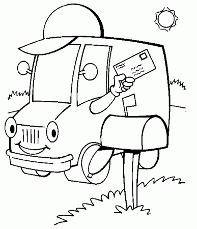 Truck Coloring Pages | Prinrable Coloring Pages