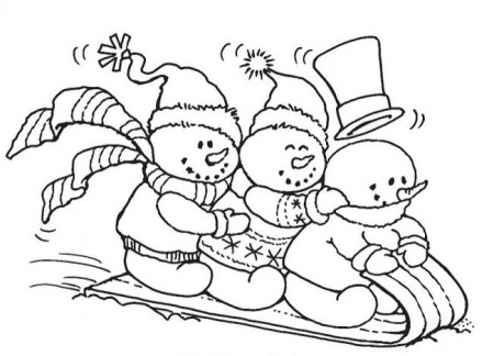Stampendous - Cling Mounted Rubber Stamp - Snowy Sled | Christmas coloring  books, Christmas colors, Snowman quilt