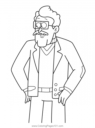 Archie Regular Show Coloring Page for Kids - Free Regular Show Printable Coloring  Pages Online for Kids - ColoringPages101.com | Coloring Pages for Kids