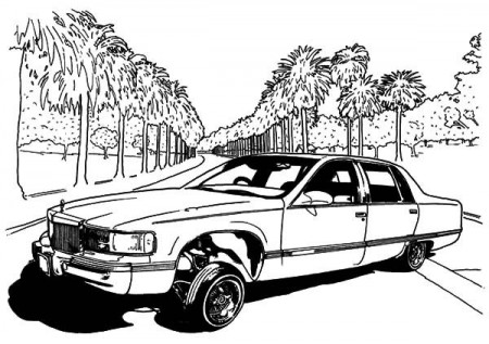 Lowrider Cars Show Coloring Pages - Download & Print Online Coloring Pages  for Free | Color Nimbus | Cars coloring pages, Lowrider cars, Lowriders