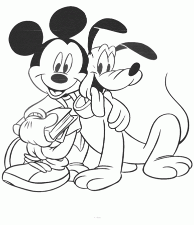 Free Coloring Pages Mickey Mouse And Friends - High Quality ...