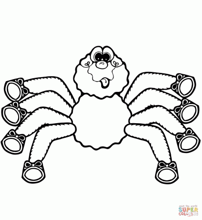 Spiders coloring pages | Free Coloring Pages