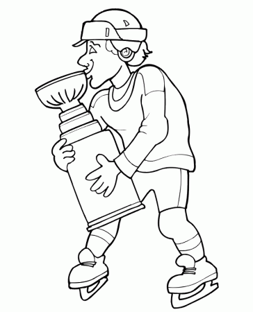 Stanley Cup coloring pages