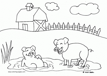 farm coloring pages : Printable Coloring Sheet ~ Anbu Coloring 