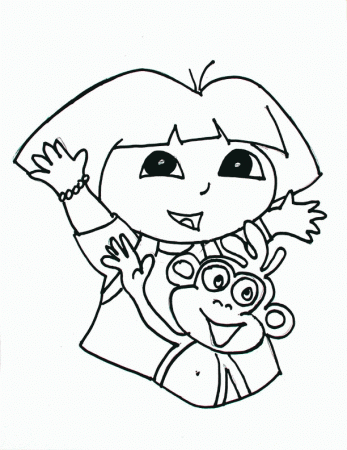 New Dora Coloring Pages - Free Printable Coloring Pages | Free 