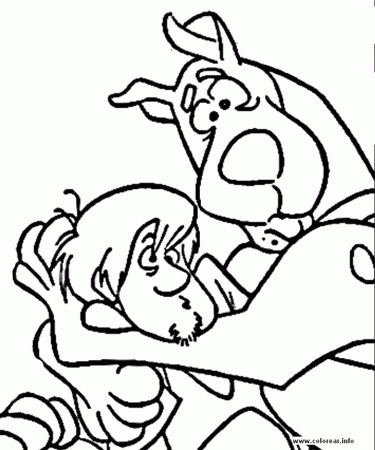 Scooby Doo Halloween Coloring Pages 200 | Free Printable Coloring 