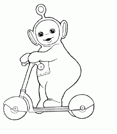 teletubbie Colouring Pages (page 3)