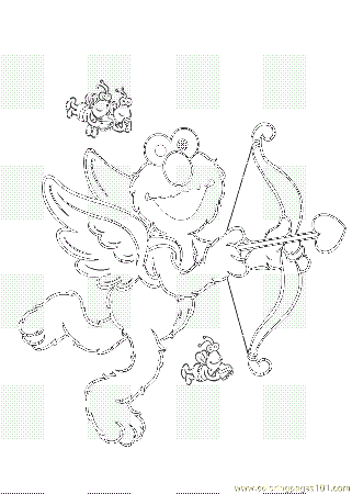 Coloring Pages Elmo 2 (Cartoons > Elmo) - free printable coloring 