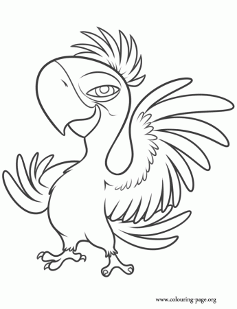 Rio 2 - Tiago coloring page